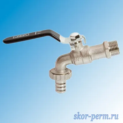 Фото №0 Кран водоразборный 15 (1/2&quot;) VERTUM