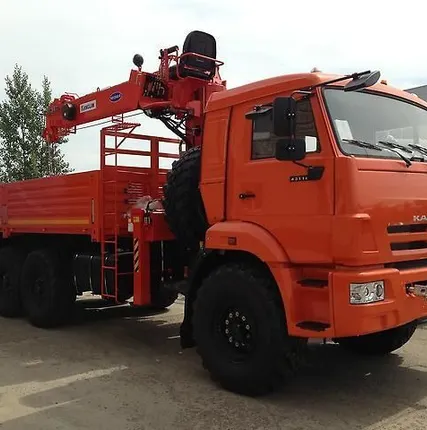 Фото №0 КАМАЗ 43118Е4 с манипулятором Kanglim 1256G2