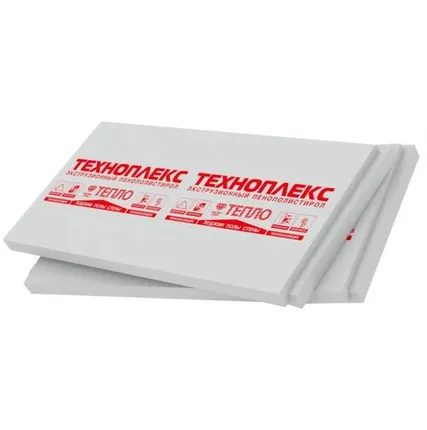 Фото №0 пенополистирол ТЕХНОПЛЕКС XPS (плиты экструдированные) 1200*600*20мм/ L - кромка/20 шт