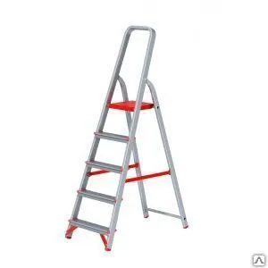 фото Стремянка новая высота 5 ступеней 3110105