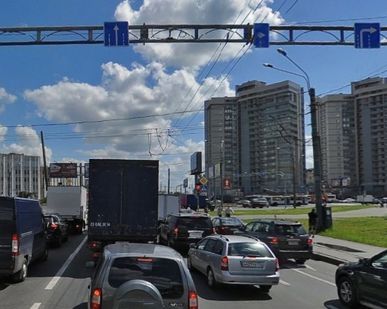 фото Установка опор СОД Пф