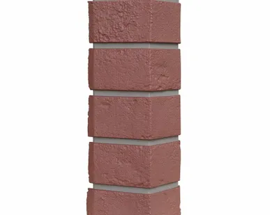 фото Угол наружный для панелей Клинкерный кирпич Махагон 390х120мм, Grand Line