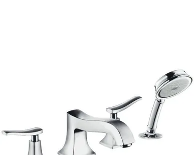 фото Смеситель HANSGROHE Metris Classic для ванны на 4 отверстия