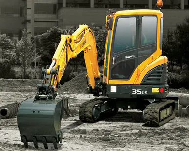 фото Запчасти на мини-экскаватор гусеничный Hyundai R35Z-9