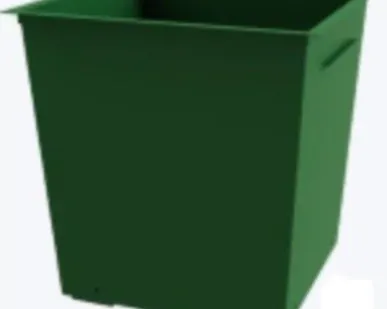 фото Бак ТБО 0,75 куб.м. т/м 2 мм