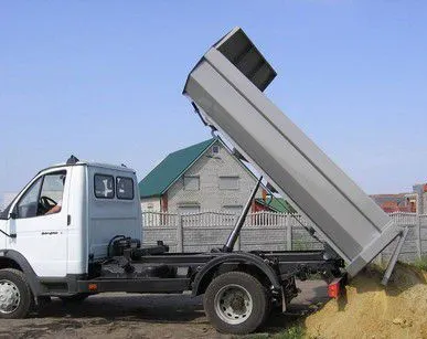 фото Самосвал с разгрузкой назад, газ-саз 25053