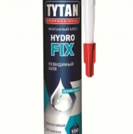 Фото №0 Клей TYTAN Mонтаж HYDRO FIX прозрачный 150гр