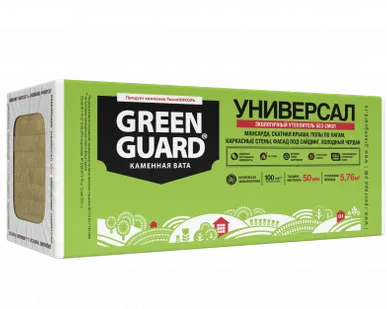 фото Каменная вата ТехноНИКОЛЬ GreenGuard Универсал