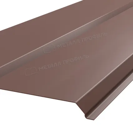 Фото №0 Сайдинг МЕТАЛЛ ПРОФИЛЬ Lбрус-15х240 (ПЭ-01-8017-0.45)