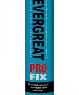 фото EVERGREAT PRO FIX профессиональная полиуретановая клей-пена