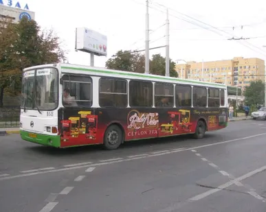 фото Реклама на бортах транспорта - автобус г.Новочеркасск