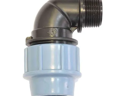 фото Отвод 90* с наружной резьбой