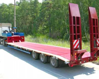 фото Аренда трейлера 80т