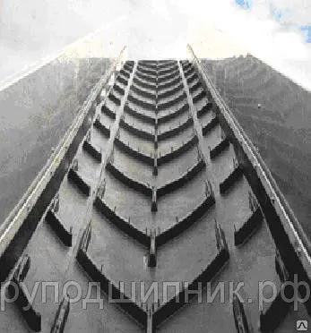 Фото №0 Ленты конвейерные для работы под крутым углом,