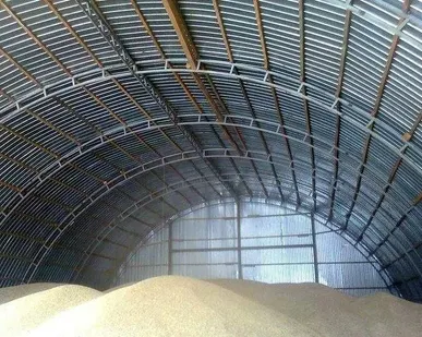 фото Строительство зернохранилищ