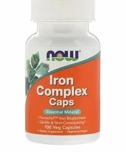 фото Now Complex Iron 27 мг., 100 капс.