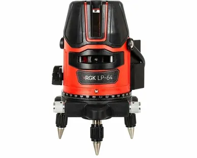 фото Комплект: лазерный уровень RGK LP-64 + штатив RGK LET-170