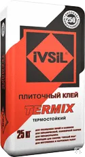 фото Термостойкий клей для печей и каминов IVSIL TERMIX / ИВСИЛ ТЕРМИКС