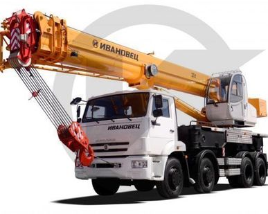 фото Автокран Ивановец КС-55735-6 на базе КАМАЗ-6540 (8*4)