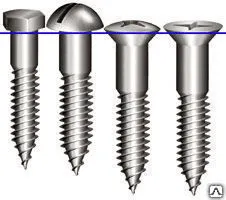 Фото №0 Шуруп 4 х 45 универсальные по дереву, 25 шт набор