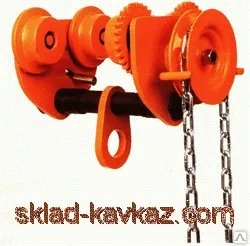 Фото №0 Тележка для тали с цепным приводом тип GCL610-0,5 6