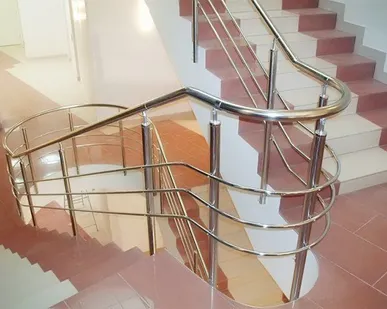 фото Перила из нержавеющей стали