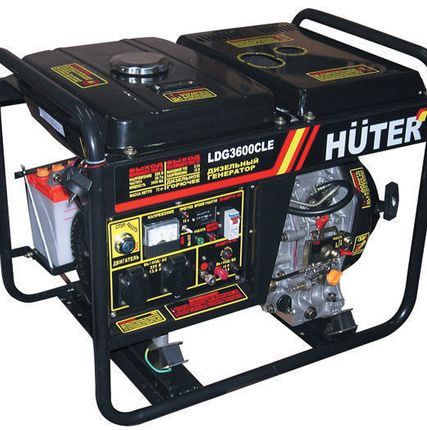 Фото №0 Генератор Huter LDG3600CLE (Дизельный)