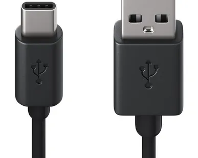 фото Кабель USB 2.0 - USB Type-C, М/М, 1 м, Red Line, чер, УТ000010553