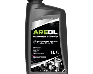 фото Моторное масло AREOL Max Protect 10W40AR002 10W-40 полусинтетическое 1 л