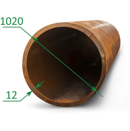 Фото №0 Труба лежалая 1020х12