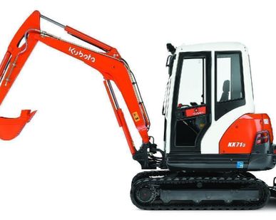 фото Аренда мини-экскаватора Kubota KX71-3