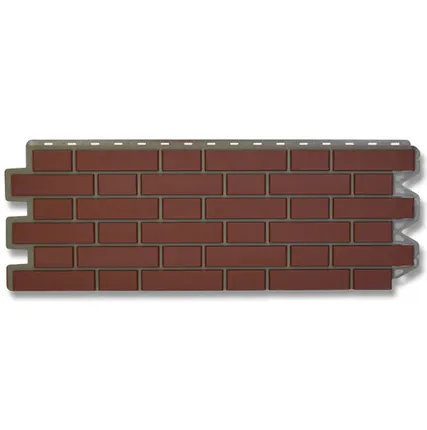 Фото №0 Фасадная панель (АП) "КИРПИЧ КЛИНКЕРНЫЙ" Жженый 1220*440 мм (раб.размер 1128*425)