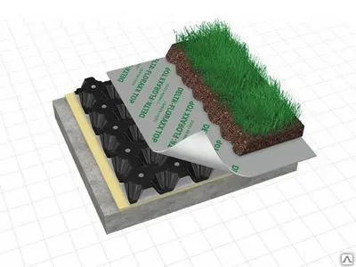 Фото №0 Геомембрана Delta FLORAXX TOP