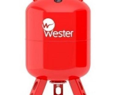 фото Бак мембранный расширительный для отопления Wester WRV24