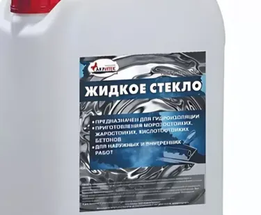 фото Акритек Жидкое стекло 0,9л