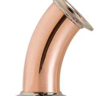 фото Медный отвод 45° TRI-CLAMP 2” Premium «Старый Медник»