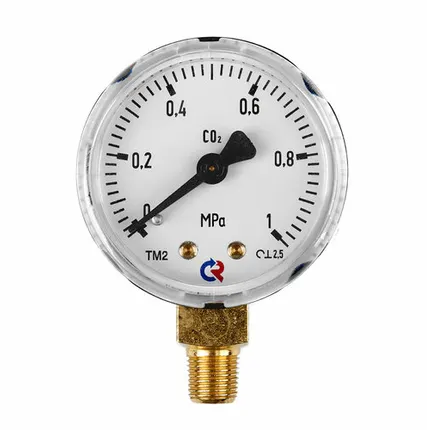 Фото №0 Манометр 1,0 МПа, 1/8 NPT, углекислый газ