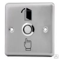 фото Врезная кнопка выхода c LED подстветкой 801L
