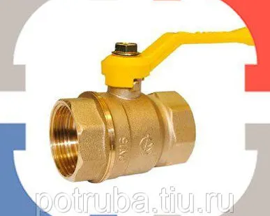 фото Кран латунный шаровой Ду 25 Ру 25 Broen Ballofix 34977B