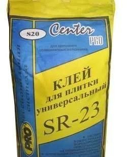 фото Клей для плитки универсальный водостойкий SR23 25 кг