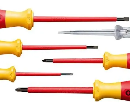 Фото №0 Набор отверток диэлектрических SL/PH отвертка тестер сети 6 предметов Felo 91396198