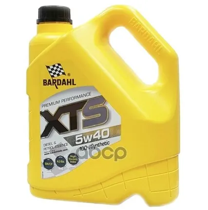 Фото №0 Bardahl 5W-40 Xts A3/B4, Api Sn/Cf 4L (Синт. Моторное Масло)