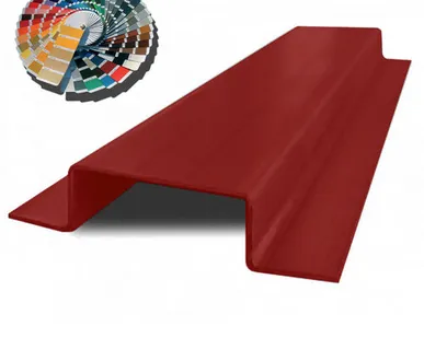 фото Профиль 65х20х20мм оцинкованный П-образный стенка 1,2мм длина 3 метра порошковая покраска RAL