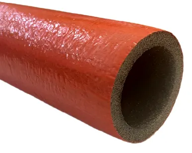 фото Теплоизоляция в упаковке Energoflex Super Protect K 22/4-11 (трубки в бухтах-11 м), цвет - красный (22 метра)