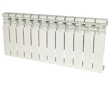фото Радиатор алюминиевый ROMMER Profi 350 мм (12 секционный)