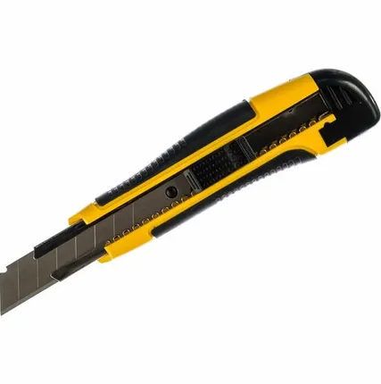 Фото №0 Нож универсальный 18мм усиленный прорезиненный