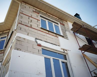 фото Утепление стен пенополистиролом