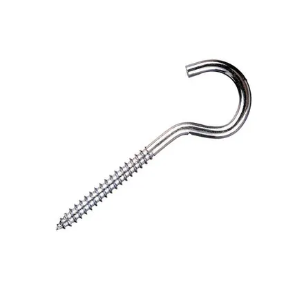 Фото №0 Шуруп-полукольцо, оцинкованный