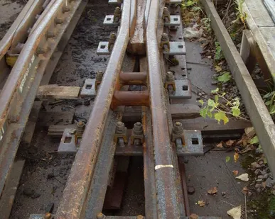 фото Крестовина стрелочного перевода Р65, 1/9 новая