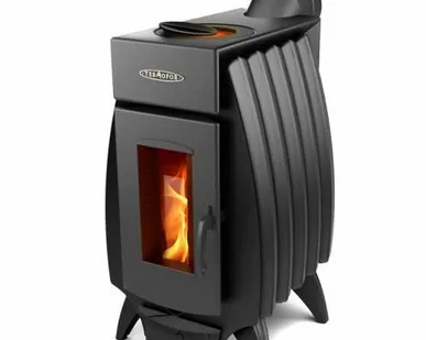 фото Печь отопительная "ОГОНЬ-БАТАРЕЯ 5" Антрацит (ТМФ)